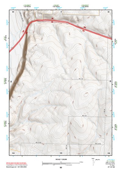 47119NW Page 93 Banks Lake Topo Preview 1