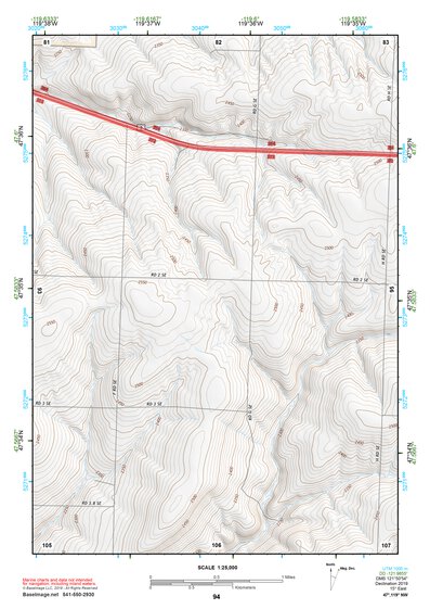 47119NW Page 94 Banks Lake Topo Preview 1