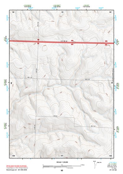 47119NW Page 95 Banks Lake Topo Preview 1