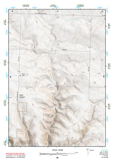 47119NW Page 99 Banks Lake Topo Preview 1