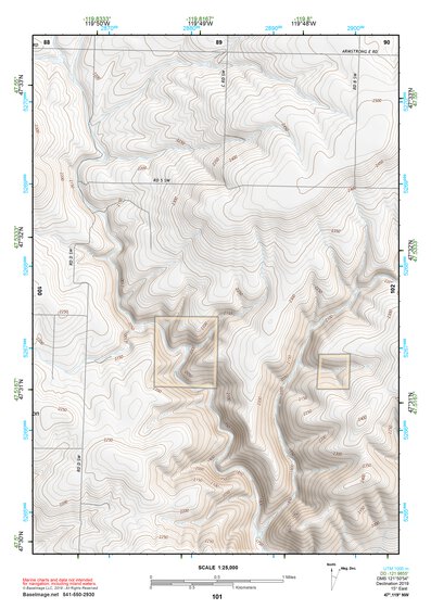 47119NW Page 101 Banks Lake Topo Preview 1