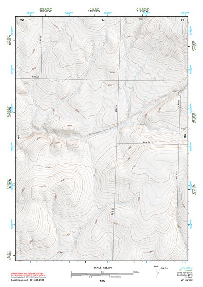 47119NW Page 105 Banks Lake Topo Preview 1
