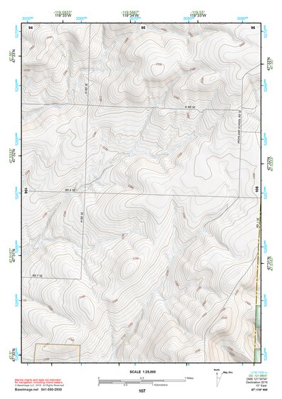 47119NW Page 107 Banks Lake Topo Preview 1
