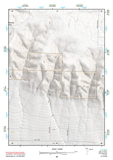 47119SW Page 43 Moses Lake Topo Preview 1