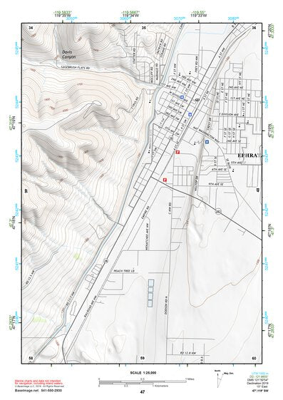 47119SW Page 47 Moses Lake Topo Preview 1