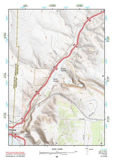 47119SW Page 49 Moses Lake Topo Preview 1