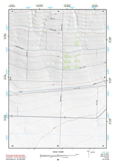 47119SW Page 54 Moses Lake Topo Preview 1