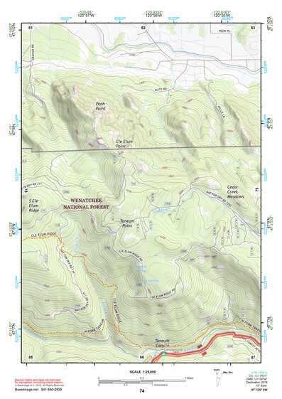47120SW Page 74 Wenatchee Topo Preview 1