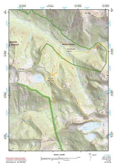 47121NE Page 3 Skykomish River Topo Preview 1