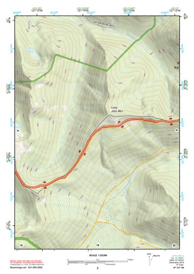47121NE Page 7 Skykomish River Topo Preview 1