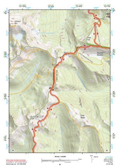 47121NE Page 9 Skykomish River Topo Preview 1
