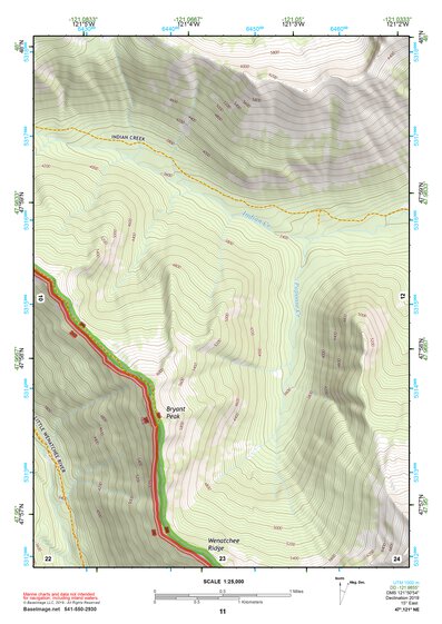 47121NE Page 11 Skykomish River Topo Preview 1