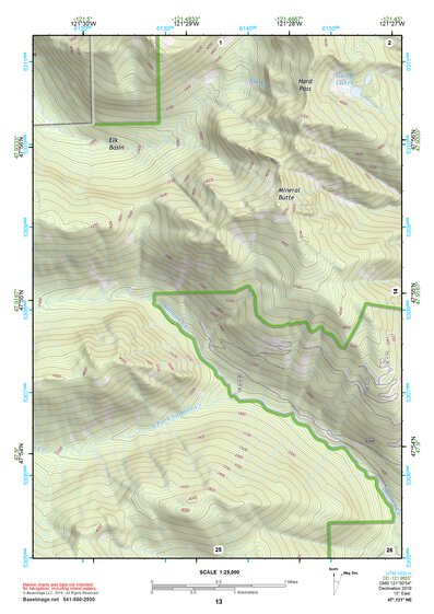 47121NE Page 13 Skykomish River Topo Preview 1