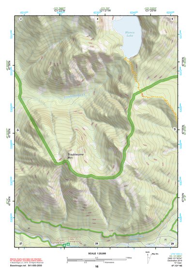 47121NE Page 16 Skykomish River Topo Preview 1