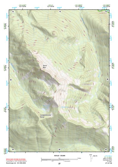 47121NE Page 27 Skykomish River Topo Preview 1