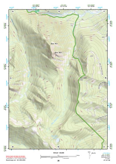 47121NE Page 28 Skykomish River Topo Preview 1