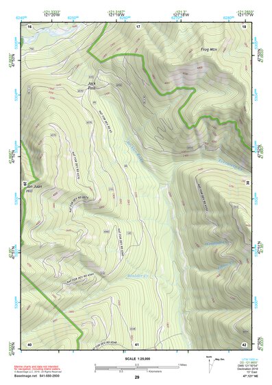 47121NE Page 29 Skykomish River Topo Preview 1