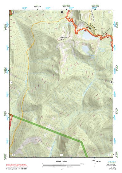 47121NE Page 32 Skykomish River Topo Preview 1