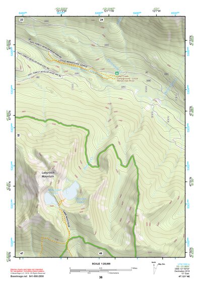 47121NE Page 36 Skykomish River Topo Preview 1