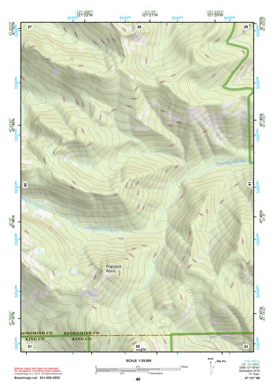 47121NE Page 40 Skykomish River Topo Preview 1