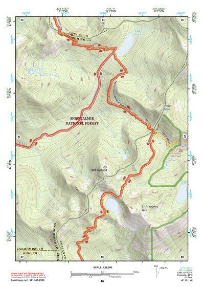 47121NE Page 46 Skykomish River Topo Preview 1