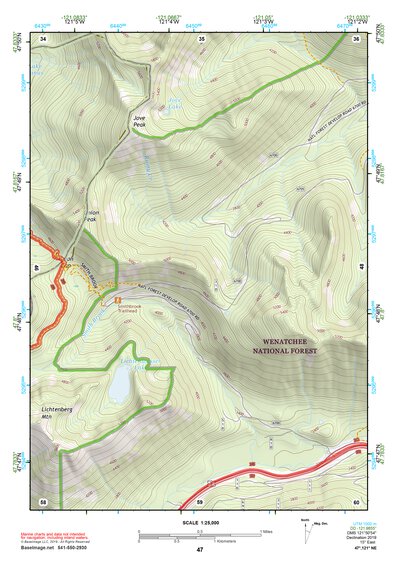47121NE Page 47 Skykomish River Topo Preview 1
