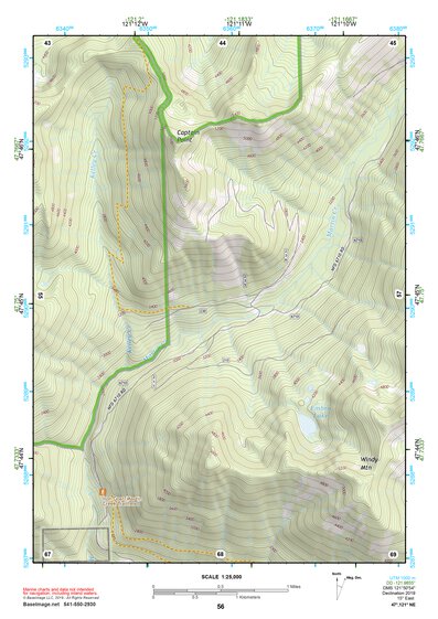 47121NE Page 56 Skykomish River Topo Preview 1