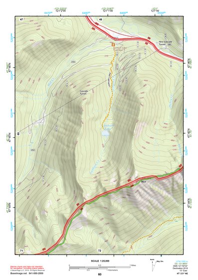 47121NE Page 60 Skykomish River Topo Preview 1