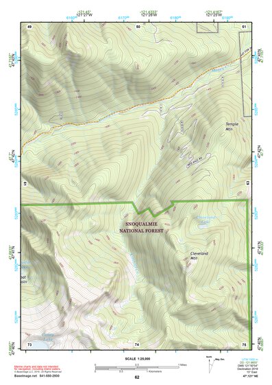47121NE Page 62 Skykomish River Topo Preview 1