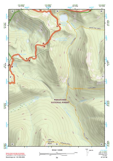47121NE Page 71 Skykomish River Topo Preview 1