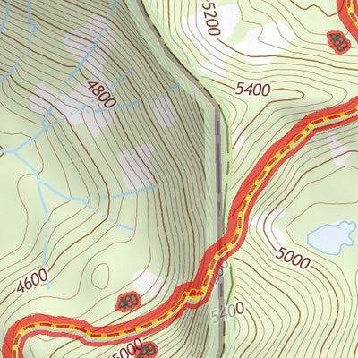 47121NE Page 71 Skykomish River Topo Preview 3
