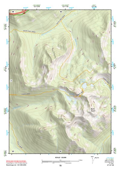 47121NE Page 72 Skykomish River Topo Preview 1