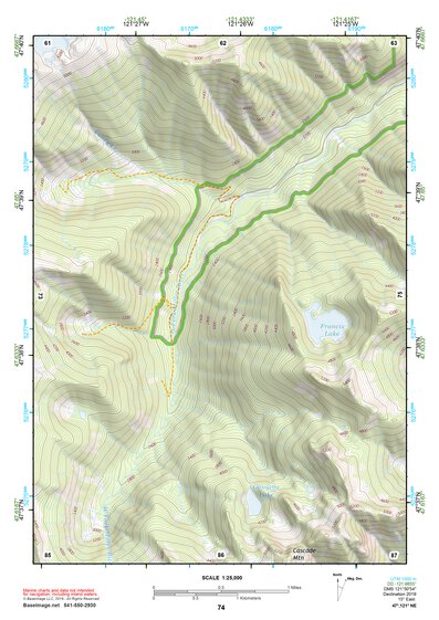 47121NE Page 74 Skykomish River Topo Preview 1