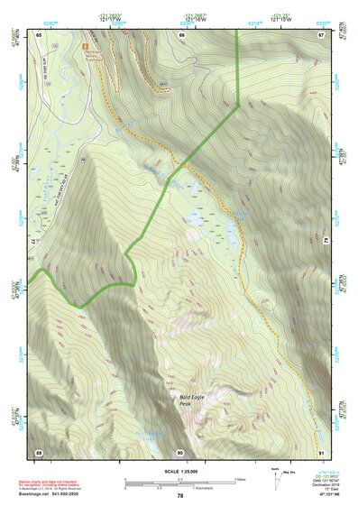 47121NE Page 78 Skykomish River Topo Preview 1