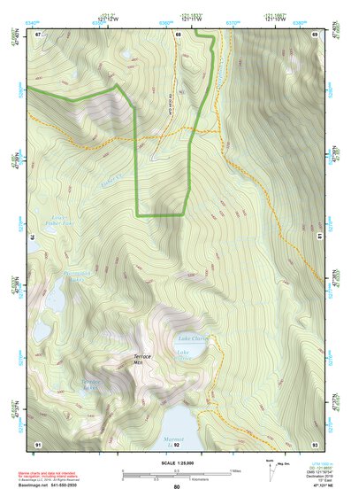 47121NE Page 80 Skykomish River Topo Preview 1