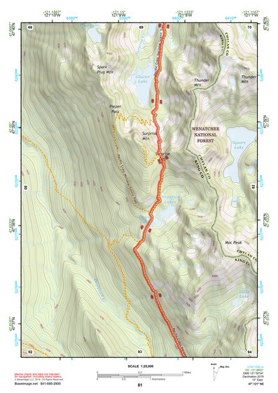 47121NE Page 81 Skykomish River Topo Preview 1