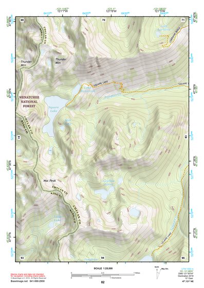 47121NE Page 82 Skykomish River Topo Preview 1