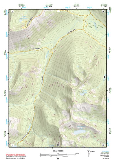 47121NE Page 83 Skykomish River Topo Preview 1
