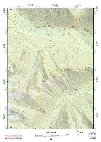 47121NE Page 84 Skykomish River Topo Preview 1