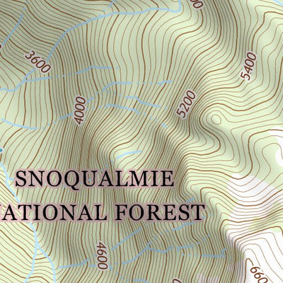 47121NE Page 92 Skykomish River Topo Preview 3