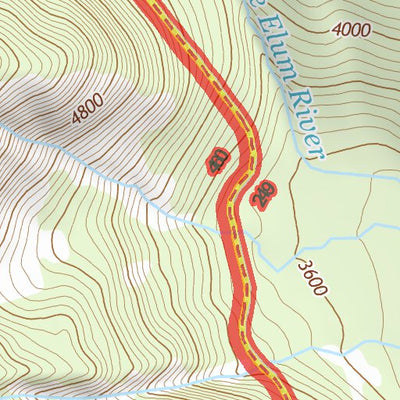 47121NE Page 93 Skykomish River Topo Preview 2