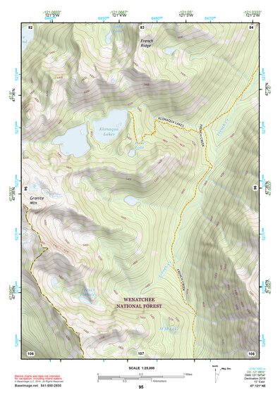 47121NE Page 95 Skykomish River Topo Preview 1