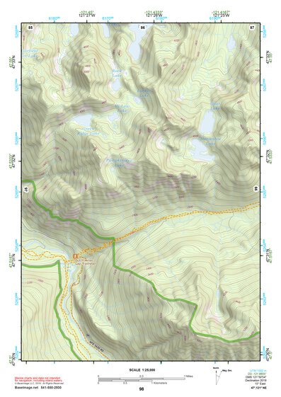 47121NE Page 98 Skykomish River Topo Preview 1