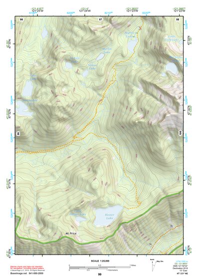 47121NE Page 99 Skykomish River Topo Preview 1