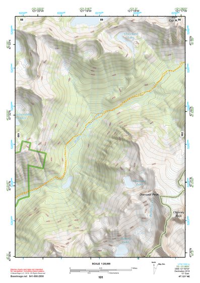 47121NE Page 101 Skykomish River Topo Preview 1