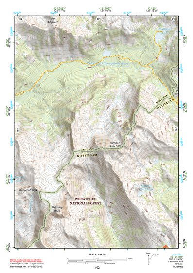 47121NE Page 102 Skykomish River Topo Preview 1