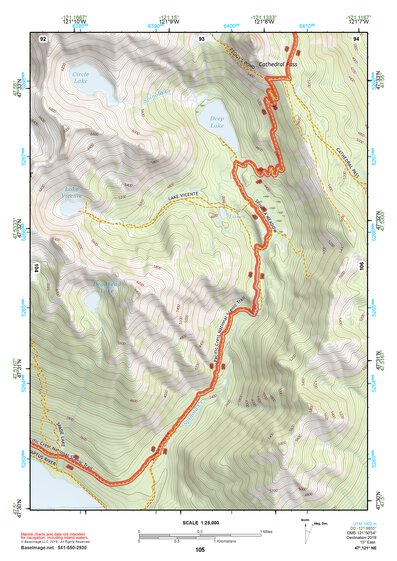 47121NE Page 105 Skykomish River Topo Preview 1