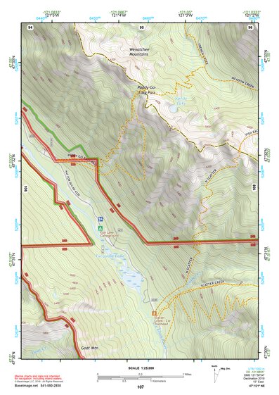 47121NE Page 107 Skykomish River Topo Preview 1