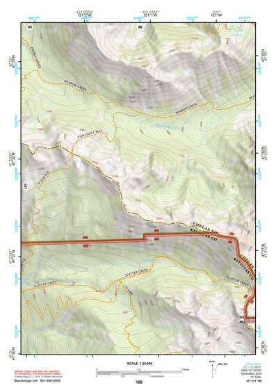 47121NE Page 108 Skykomish River Topo Preview 1