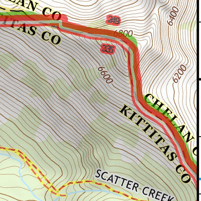 47121NE Page 108 Skykomish River Topo Preview 3